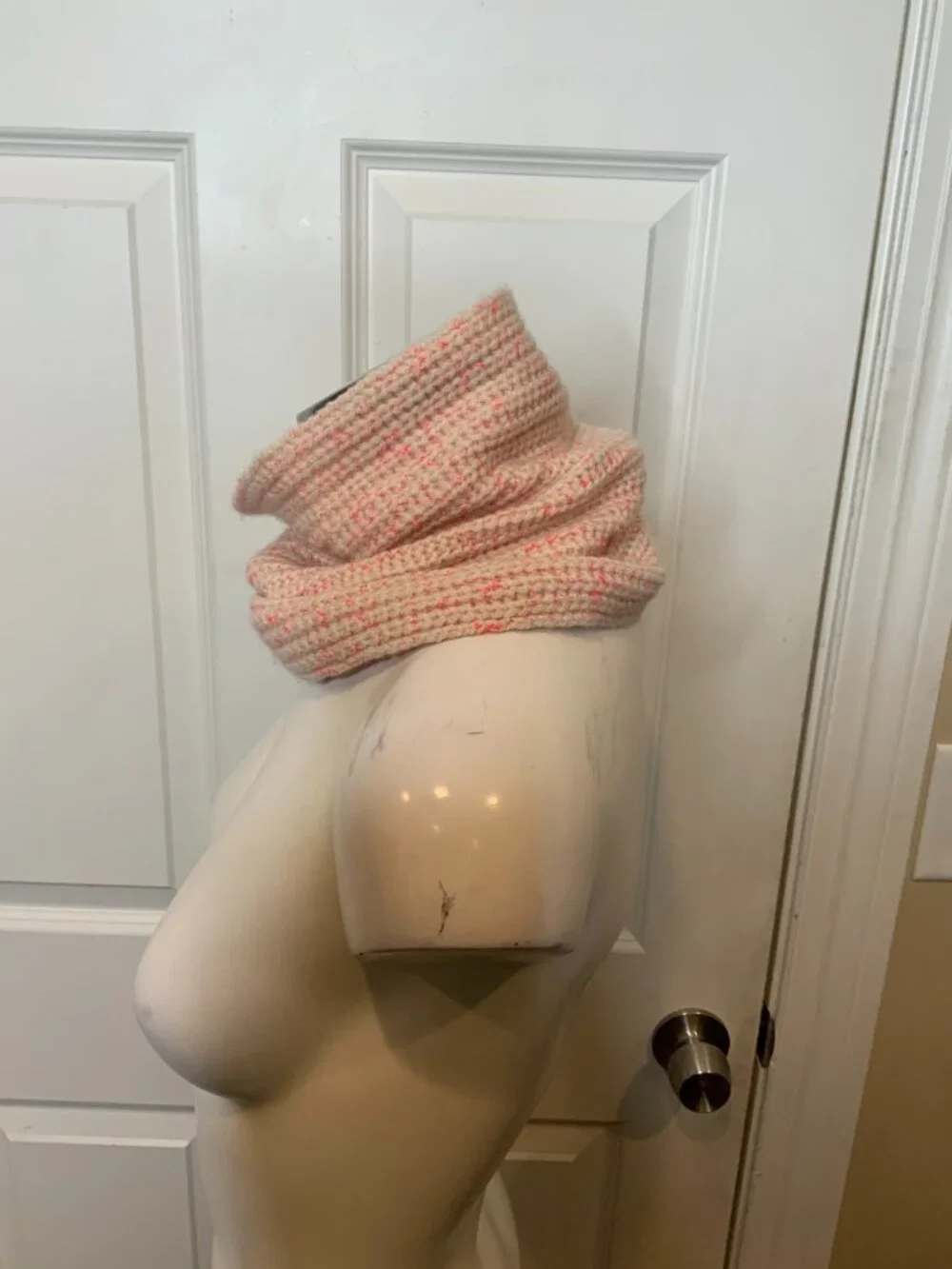 Autumn Cashmere Cream Neon Shaker Neck Warmer Cowl NWT $165